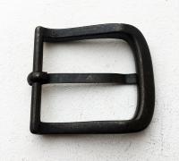 Boucle de ceinture 40 mm finition noire vintage